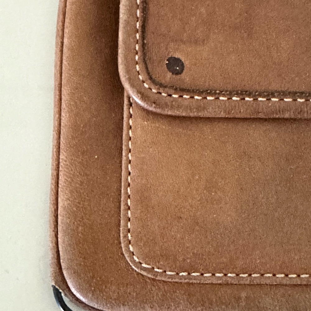 Vintage Coach wristlet leather tan wallet - Picture 10 of 10